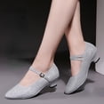 thumbnail image 4 of Nueva marca de zapatos de baile modernos para mujer, Salsa, Tango, 3,5/5,5 cm, suela suave, zapatos de baile de salón, 4 of 5