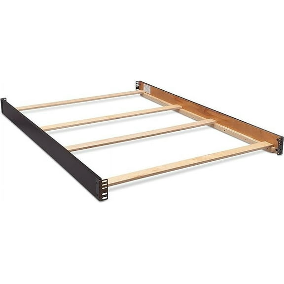 Full-Size Conversion Kit Bed Rails for Remi Crib by Delta Children - #0050 (Dark Chocolate)