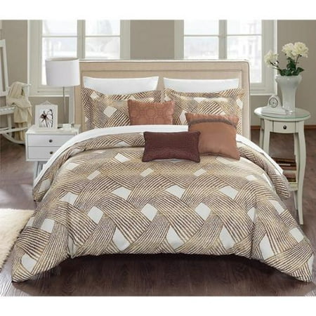 Chic Home 6-piece Antoinette Luxury Jacquard Gold