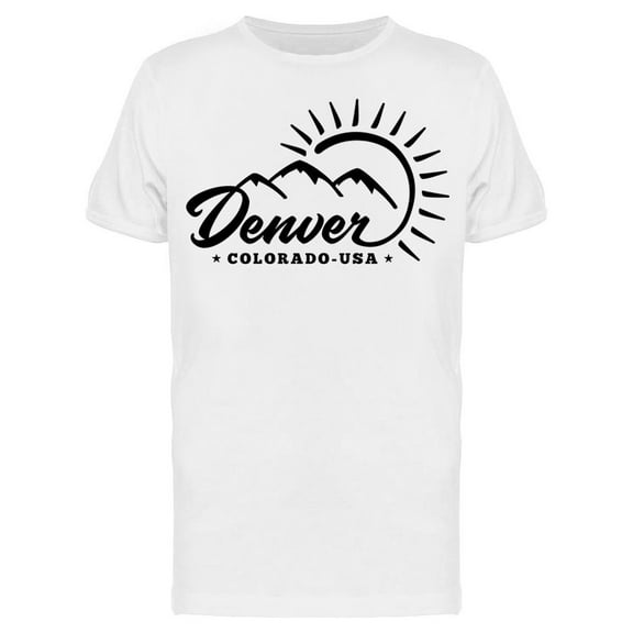 Denver Colorado Usa Tee Men's -Image by Shutterstock