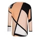 thumbnail image 5 of Pntutb - Blusa de manga larga para mujer, estilo informal, cuello redondo, costuras, color de contraste Pntutb Pntutb-7071, 5 of 5