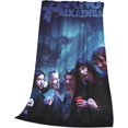 thumbnail image 3 of Asking Music Alexandria Flannel Blanket Air Conditioning Blanket Nap Blanket Sofa Throw Blanket Throw Blankets 60"X50", 3 of 6