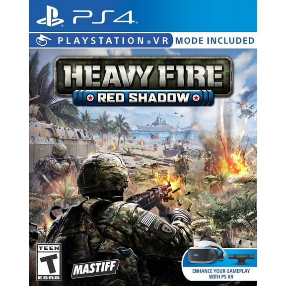 Heavy Fire: Red Shadow, Mastiff, PlayStation 4, 859292000379