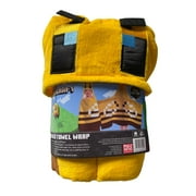 Minecraft Bee Hooded Towel