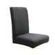 thumbnail image 2 of Funda de Silla Elástica Lisa Cepillada | Cubierta Suave y Cómoda | Ajuste Universal 15.7-19.7in | Lavable, Elástica de Spandex y Poliéster | Protector de Asiento para Comedor, Oficina, Restaurante, 2 of 4