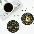 thumbnail image 5 of Disketp Basketball Funny Coasters,6 Pcs Leather Coasters With Holder, Perfect Housewarming Hostess Gifts,Protect Furniture From Water Marks Scratch And Damage, 5 of 9