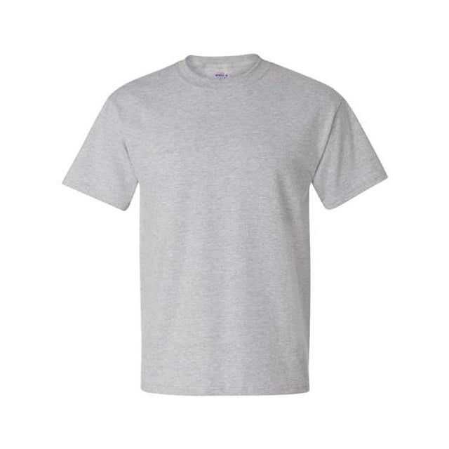 Camiseta de manga corta Hanes Beefy-T Cuello redondo Hombre acero ligero 3X alto