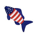 thumbnail image 1 of B Independence Day Fish Windsock With Patriotic Flag Design Weather-Resistant Fabric And Easy Hanging For Backyard Patio And Outdoor Holiday Decoration, 1 of 7
