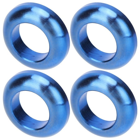

ACOUTO 4Pc Mountain Bike Titanium Alloy Screw Bolts Spacers Brake Caliper Gasket M6