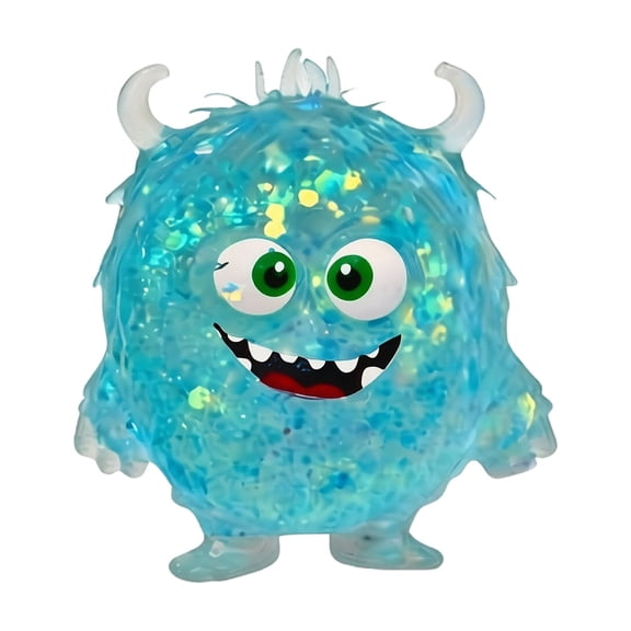 Halloween Maltose Devil Monster Squishy Fidget Toy, Soft Squeeze Stress Relief Squeezy Toy, Cute Sensory Play Desk Ornament, Anxiety Relief Stress Buster for Holiday Party Supplies