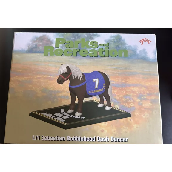 Parks & Recreation - Lil Sebastian “We’ll Miss You” Bobblehead Dash Dancer