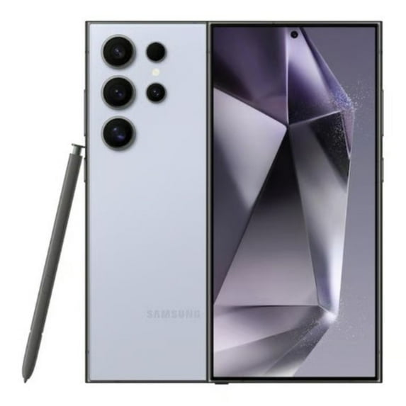 Restored Samsung Galaxy S24 Ultra 5G S928U (Fully Unlocked) 512GB Titanium Blue (Refurbished)