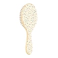 thumbnail image 7 of Wood Paddle Brush with Cushion & Round Hair Brush Cute Pink and Blue Flowers Detangling Brush for All Hair Types, 7 of 7