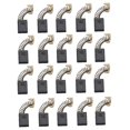 thumbnail image 1 of Electric Motor Carbon Brushes Universal Motor Replacement Repair Parts 20PCS Model 153 Construction Hardware/Daily Hardware, 1 of 7