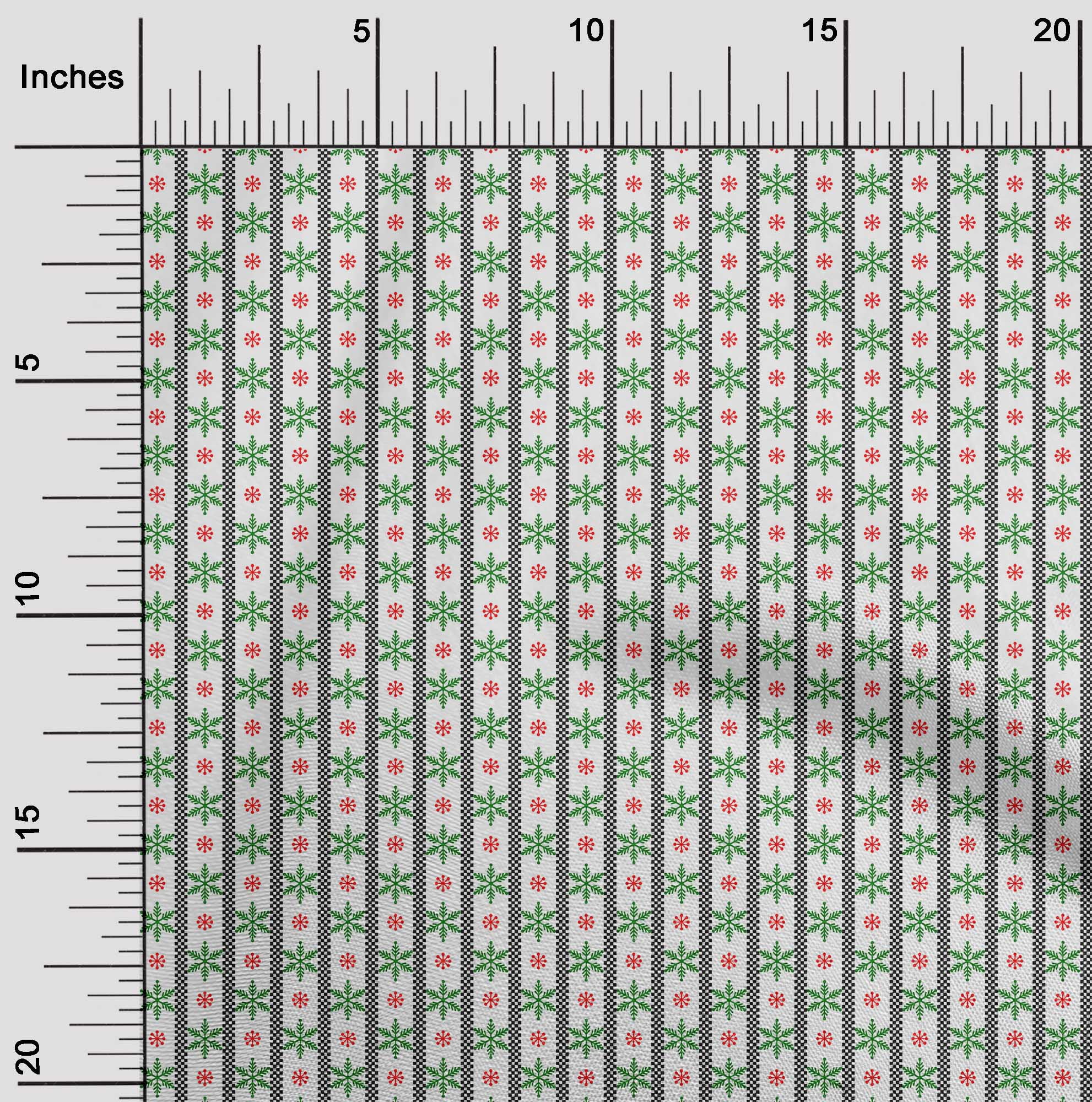 oneOone Cotton Jersey Off-White Fabric Merry Christmas Sewing Fabric By The Yard Printed Diy Clothing Sewing Supplies 58 Inch Wide - X6