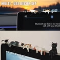 thumbnail image 5 of Twfbrm 5 Pcs Mini Cat Figurines Set, Realistic Resin Animal Models Hand-Painted Cat Desk Decorations, Cute Kitten Cake Toppers Micro Landscape Ornaments for Car Dashboard, DIY Crafts, Fairy Garden, 5 of 9