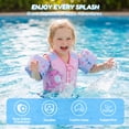 thumbnail image 2 of Koorium Swim Vest,Pool Floats Life Jacket for 33-66lbs,Flotation Swimming Water Wings with Arm Floaties Bands for Pool Beach Water Play, 2 of 8
