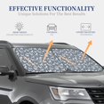 thumbnail image 4 of Easygdp Chien Caniche pour 2 Pcs Pare-Soleil Pliable pour Voiture, SUV, Camion-Grand, 4 of 6