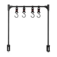 thumbnail image 2 of shyuyusa Aluminum Alloy Outdoor Folding Desktop Shelf, Portable Side Mounted Light Frame, Multi Tier Table Side Hanging Rack for Tableware and Outdoor Accessory Storage, 2 of 6