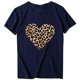 thumbnail image 5 of Fiudx Ofertas Del Día Blusa de Manga Corta con Cuello Redondo y Estampado a La Moda para Mujer, 5 of 6