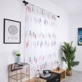 thumbnail image 4 of 1X2m Window Embroidered Short Curtain Blackout Panels Drapes Household (2), 4 of 7