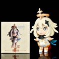 thumbnail image 1 of Genshin-figuras de acción de Anime, juguetes coleccionables de Anime, Klee/Paimon/baratos/Aether/Diluc Ragnvindr/ámbar, 6 unids/set/Set Gong Bohan LED, 1 of 2