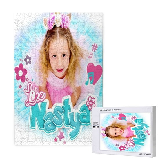 Like Nastya Jigsaw Puzzle,1000 puzzle pieces Gift Toys Art Home Decor