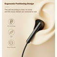 thumbnail image 4 of Wired Earbuds USB C for Samsung Galaxy S24 S23 S25 Ultra S22 A55 A56 A16 for iPhone 17 16 Pro Max 15 Plus iPad 10 Pro Earphones Wired in-Ear with Microphone Volume Control Stereo USB C Earbuds, 4 of 8