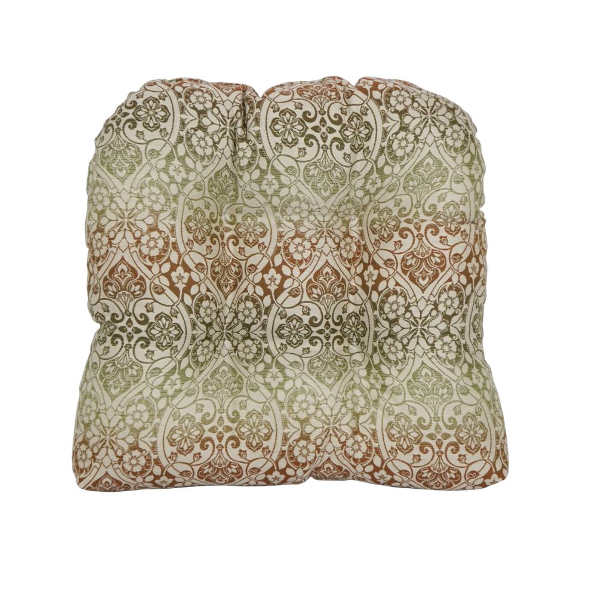 19-inch U-Shaped Premium Outdoor Tufted Dining Chair Cushions (Set of 2) 93184-2CH-PO-008