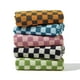 thumbnail image 1 of Juego de toallas de mano Madi-Cadi, lujoso algodón a cuadros, 5 unidades, 1 of 9