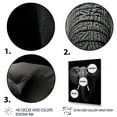 thumbnail image 3 of Designart "And White Black Elephant II" Animals Floater Framed Canvas Print, 3 of 7