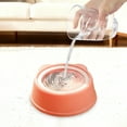 thumbnail image 4 of Slow Feed Water Dispensing Bowl for Messy Drinkers Floating Design Promotes Hydration for Puppies Cats and Dogs During Home Travel or Crate, 4 of 4