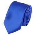 thumbnail image 1 of Multi Colors Male Soft Polyester Silk Solid neck tie Wedding Necktie Comfortable Men Business Wedding Ties Solid Pattern Neck Ties, 1 of 3