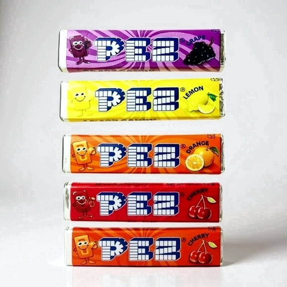 PEZ Candy Refills Assorted Fruit Flavors, 14 oz. Bulk Candy Bag, No Known Allergens