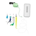 thumbnail image 4 of Juguete Interactivo para Gato con Pluma Retráctil Eléctrica y Recargable Incluye Control Remoto Accesorios Intercambiables y Modo Automático Adecuado, 4 of 7