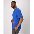 thumbnail image 2 of Hanes Moves Men's Short Sleeve Performance Tee Deep Royal M, 2 of 10