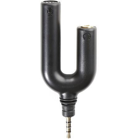UPC: 0604888903165 | MA2000 U-Shape TRRS Omnidirectional Microphone with Headphone Monitoring Jack