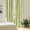 thumbnail image 2 of Ambesonne Dog Lover Curtains, Vertical Foot Print, Pair of 28"x84", Yellow Green Pale Yellow, 2 of 5