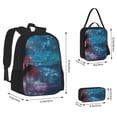 thumbnail image 2 of Pofeuu Abstract Colorful Art Supplies Print Backpack Travel Backpacks With Lunch Bag Pencil Bag Set 3 pcs Set Cartoon Backpack, 2 of 7