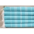 thumbnail image 4 of Bridesmaid Gifts, Turkish Beach Towel, Turquoise Towel, Striped Towel, 40x71 Inches Beach Towel Embroidery, Guest Towel, Spa Towel,, 4 of 9