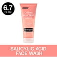 thumbnail image 4 of (2 pack) Neutrogena Oil-Free Pink Grapefruit Face Scrub, Salicylic Acid Acne Face Wash, 6.7 fl oz, 4 of 22