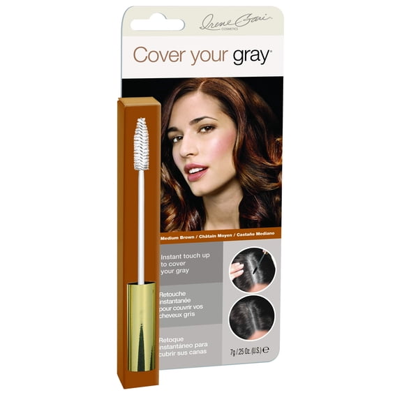 Cover Your Gray Brush-in Wand, Medium Brown
