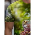 thumbnail image 4 of Men's novelty T-shirt, featuring a waking color - very natural, multi-functional and comfortable, suitable for going out, traveling and daily wear, 4 of 6