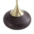 thumbnail image 5 of Manhattan Comfort Patchin End Table with Stainless Steel Frame in Brown, 5 of 9
