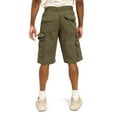 thumbnail image 2 of G-Style USA Men's Relaxed Fit Belted Cargo Shorts - Solid Forest - 32, 2 of 6