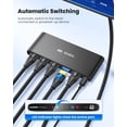 thumbnail image 4 of Switch HDMI 2.1 llano 4K@120Hz 8K@60Hz con Control Remoto IR 4x1 (Negro), 4 of 5