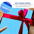 thumbnail image 4 of QUMIIRITY Cellophane Wrap for Hampers Cellophane Wrapping Paper Blue OPP 1 Set, 4 of 6