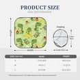 thumbnail image 3 of Balery Cute Dinosaurs Cartoon Sun Shield 2 Pack For Car Front Windows Foldable Sun Visor Protector Blocks Max Uv Rays And Keeps Your Vehicle Cool For Most Sedans Suv Truck, 3 of 7