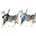 thumbnail image 7 of Pet Cat Dog Vest Harness and Leash Set Adjustable Reflective Safety Vest Soft Corduroy Mesh Padded For Puppy Dogs Cats Outdoor, 7 of 7