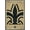 Barnwood Framed Version, variant on NFL New Orleans Saints - Logo 25 Wall Poster, 22.375" x 34"